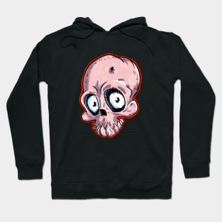 Side Eye Skull Guy Hoodie